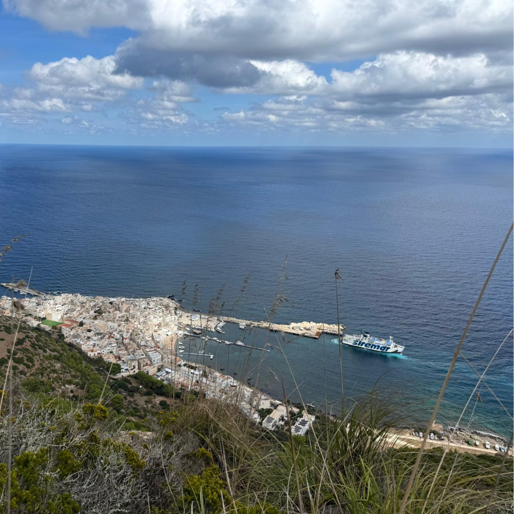 marettimo trekking vista panoramica dall alto borgo porto isole egadi - cosa vedere alle isole egadi